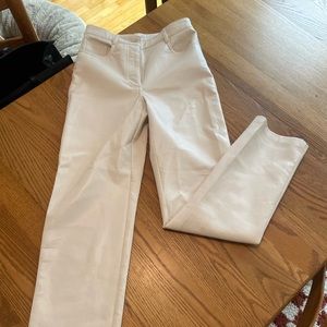 Aritzia Wilfred Melina Faux Leather Pant - Cream/Off-White